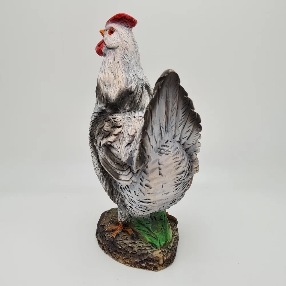 Cerrini Italy Farm Country Collectible Decor Figurine Hand Painted Resin